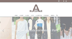 Desktop Screenshot of ablogstyle.com